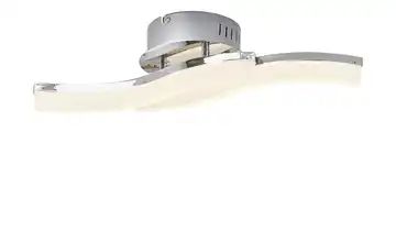 KHG LED-Deckenleuchte, chrom `Wavy´