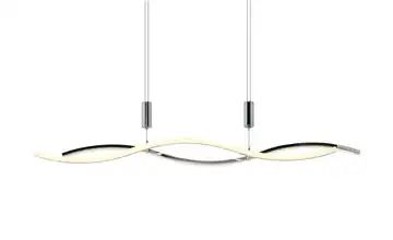 KHG LED-Pendelleuchte, chrom `Wavy´
