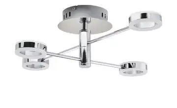 KHG LED-Deckenleuchte, 4-flammig, Chrom