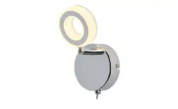 KHG LED-Wandstrahler, 1-flammig, chrom