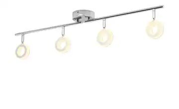 KHG LED-Deckenstrahler, 4-flammig, chorm