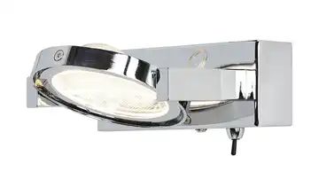 KHG LED-Wandspot, 1-flammig, Chrom