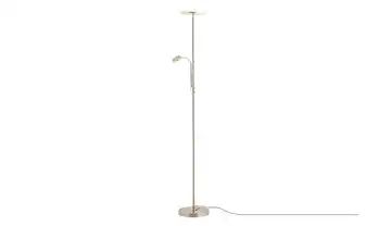 KHG LED-Deckenfluter, 2-flammig, Nickel matt