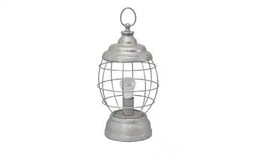Tischleuchte ´Latterne´, 1-flammig silber-galvanisiert