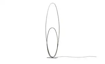 ML LED-Stehleuchte, 1-flammig, nickel-matt