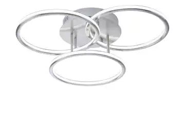 Q-Smart Home Lights Deckenleuchte, 3-flammig, Nickel matt