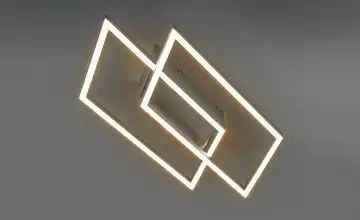 Paul Neuhaus LED-Deckenleuchte, 2-flammig, Nickel-matt