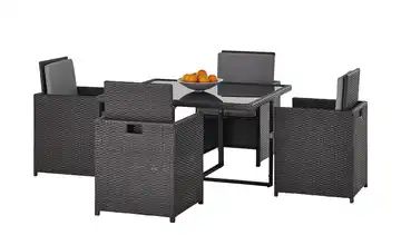 Geflecht-Lounge-Set New Cubus
