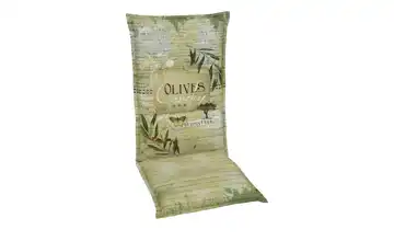 GO-DE Hochlehnerauflage Olives | | Höffner Auflage