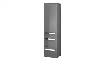 calmoquick Bad Midischrank Verler See Steingrau, Hochglanzlack