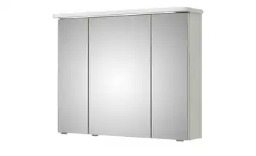 calmoquick Spiegelschrank Verler See Weiß, hochglanz 90 cm