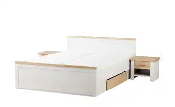  Bett mit 2 Nachtkommoden  Lancaster