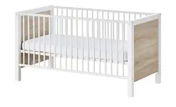 Kinderbett 70x140 weiß Lynn
