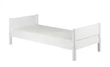FLEXA Einzelbett 90x200 weiß Flexa White