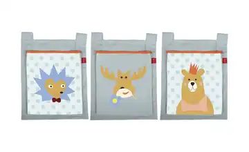 FLEXA Betttaschen 3er-Set Forest