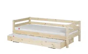 FLEXA Bett mit Ausziehbett 90x190 - Kiefer Flexa Classic