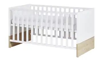 PAIDI Kinderbett 70x140 weiß Remo