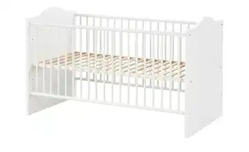 Kinderbett 70x140 weiß Linda