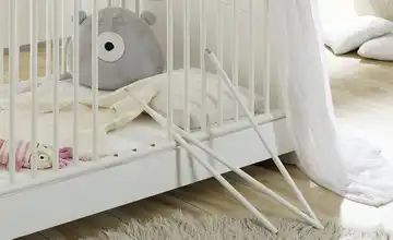 now! by hülsta minimo Kombikinderbett 70x140 weiß Minimo