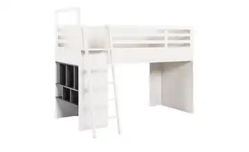 VOX Hochbett 90x200 weiß Nest