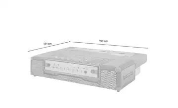 Schlafsofa Denny Basic | Grüngrau / Beige / mehrfarbig, Basic-Ausführung