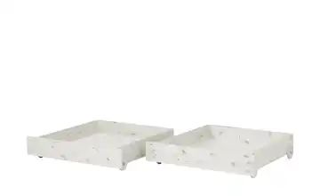 FLEXA Bett mit 2 Schubladen 90x200 - weiß - Kiefer Flexa Classic