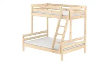 FLEXA Etagen- / Kombibett 90x140 Holz Flexa Classic