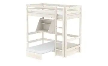 FLEXA Casa Hochbett 90x200 - weiß - Kiefer Flexa Classic
