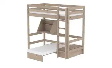 FLEXA Hochbett 90x200 - terra - Kiefer Flexa Classic
