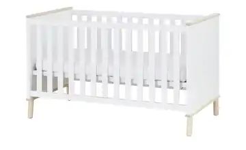 PAIDI Kinderbett 90x200 weiß Ylvie