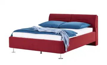 Polsterbettgestell 160x200 - rot Mein Bett