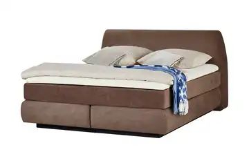 Boxspringbett 160x200 - braun Malu