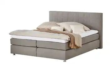 smart Boxspringbett 180x200 - grau Classic