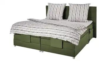 uno Motor-Boxspringbett 180x200 - grün Montana