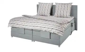 uno Motor-Boxspringbett 180x200 - grau Montana