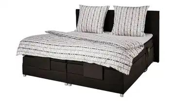 uno Motor-Boxspringbett 180x200 - braun Montana