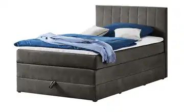 Boxspringbett 120x200 - steingrau Prince