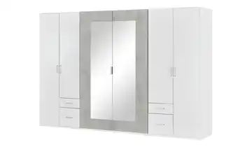 Kleiderschrank 6-türig Edinburgh