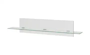 Wandpaneel weiß und Glas Biano