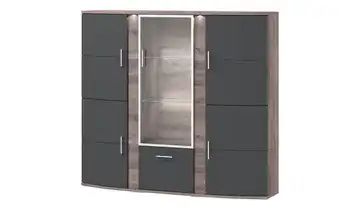 uno Highboard Onyx