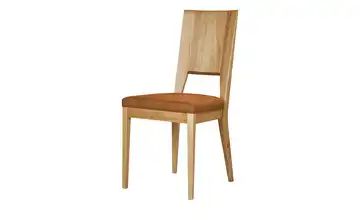 Wohnwert Holzstuhl gepolstert Alvar