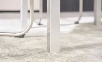 Esstisch Glas-Metall ausziehbar Emanuel
