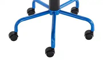 Kinder- und Jugenddrehstuhl Ante | Blau / Schwarz