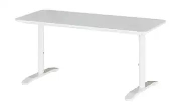 Schreibtisch Main Weiß 140 cm