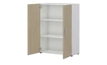 Aktenschrank Donez | Eiche Sonoma (Nachbildung) / Weiß, 2 Türen