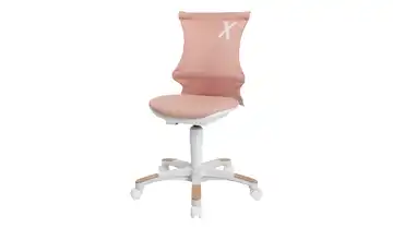 Sitness X Kinder- und Jugenddrehstuhl  Sitness X Chair 10  Rosa / Weiß