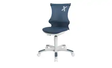 Sitness X Kinder- und Jugenddrehstuhl  Sitness X Chair 10  Petrolblau / Weiß