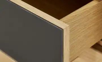 Woodford Schuhschrank Vista | Eiche / Balkeneiche / Anthrazit, 72 cm