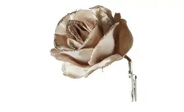Deko Rose mit Clip