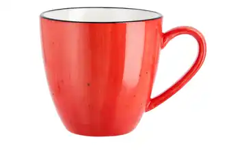 Peill+Putzler Kaffeetasse Genua Rot / Weiß Kaffeetasse